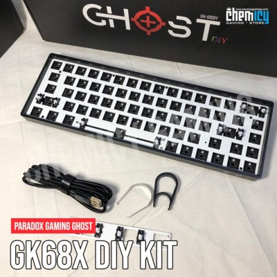 Paradox Ghost DIY GK68X Kit - Black